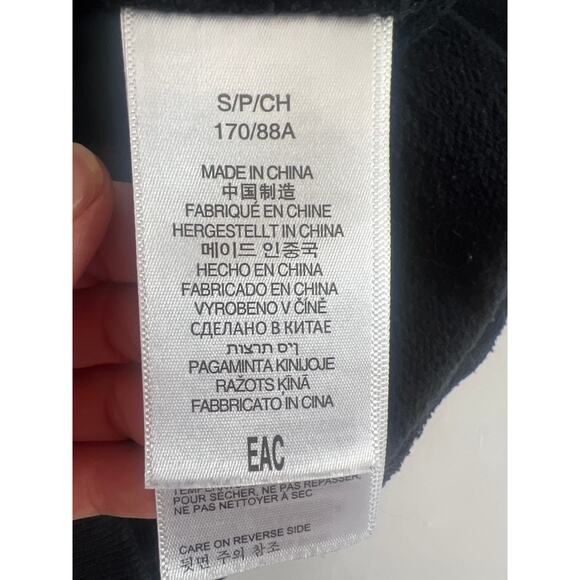 MARMOT MOUNTAIN WORKS FINE OUTDOOR EQUIPMENT CREW NECK BASIC SWEATSHIRT BLACK - Picture 8 of 10